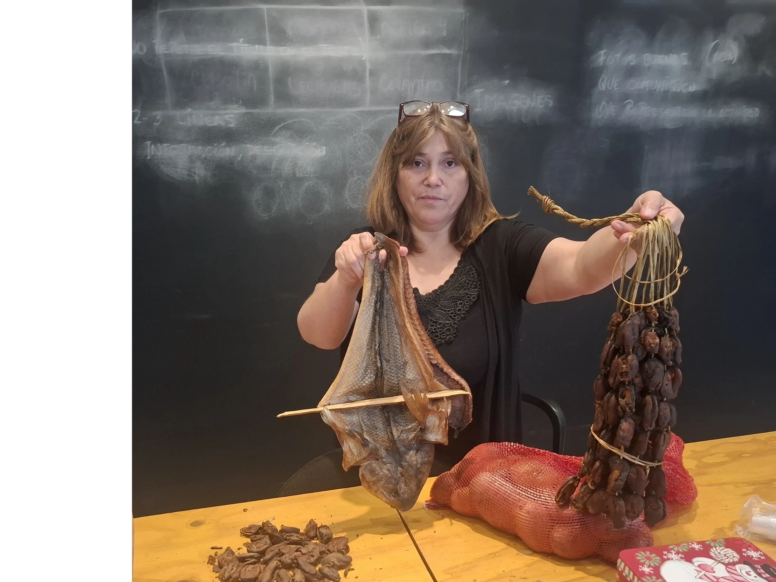 Presentación de alimentos y saberes de la cocina patrimonial